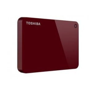 Dysk zewnętrzny Toshiba Canvio Advance 4TB 2,5" USB 3.2 Gen 1 red