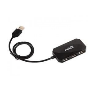 Hub USB Natec NHU-0647 LOCUST 4xUSB 2.0 czarny