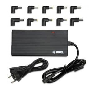 Zasilacz sieciowy uniwersalny iBOX IUZ90WA do notebooka automatyczny o mocy 90W, 10 wtyczek