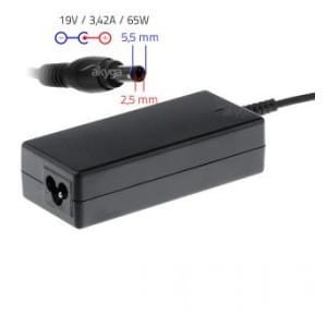 Zasilacz sieciowy Akyga AK-ND-01 do notebooka 19V/3,42A 65W 5.5x2.5 mm