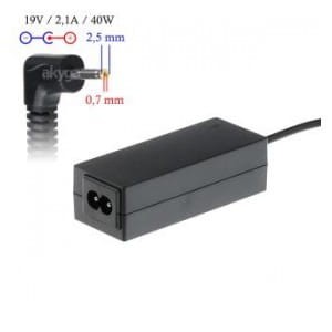 Zasilacz sieciowy Akyga AK-ND-23 do notebooka 19V/2,1A 40W 2,5x0,7mm
