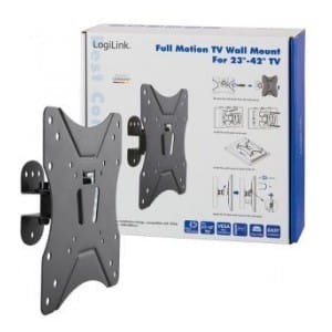 Uchwyt ścienny LogiLink do telewizora LCD/LED nachylenie +/-7.5° VESA 200x200, 23-42"