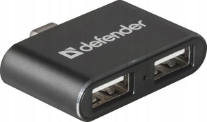 Konwerter rozdzielacz adapter USB C na 2x USB A