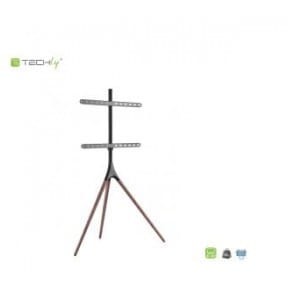 Stojak podłogowy Techly 45"-65", 35kg drewno