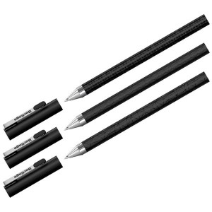 Berlingo, pióro kulkowe, niebieskie, 24szt, 0.7mm, DoubleBlack