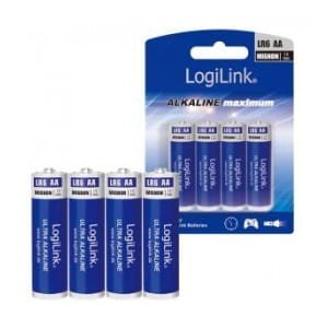 Baterie alkaliczne LR6 LogiLink LR6B4, AA, 4szt