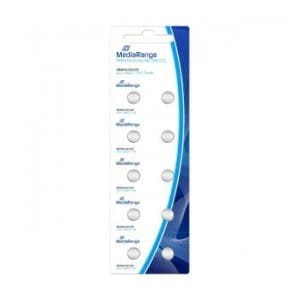 Baterie alkaliczne MediaRange MRBAT110 Coin Cells, AG1|LR621|1.5V, Pack 10