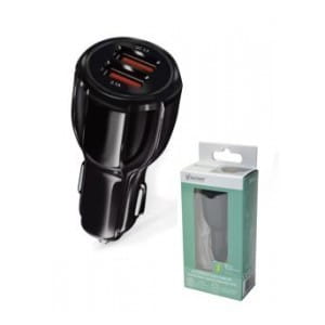 Ładowarka samochodowa VAKOSS TP-3273UK 2xUSB, 5.2A, DC 12-24V czarna