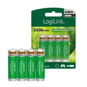 Akumulatory AA Ni-MH LogiLink LR6RB4, 1.2V, 4szt