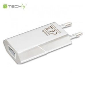Ładowarka sieciowa Techly USB 5V 1A biała