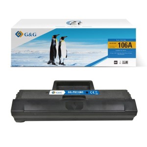 G&G kompatybilny toner z HP W1106A, NT-PH1106, HP 106A, black, 1000s