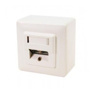 Gniazdo natynkowe/podtynkowe Cat.6 NP0039 LogiLink 2xRJ45