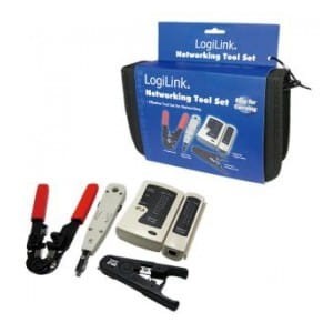 Zestaw narzędzi WZ0012 LogiLink dla instalatora sieci LAN