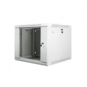 Szafa instalacyjna Rack wisząca 19" 9U 600x600 szara Lanberg (flat pack)