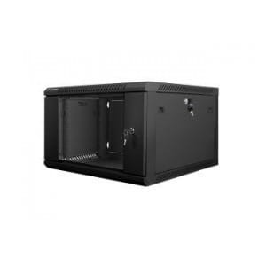 Szafa instalacyjna Rack wisząca 19" 6U 600x600 czarna Lanberg (flat pack)