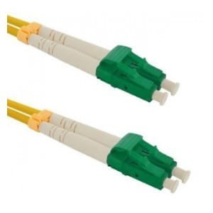 Patchcord Światłowodowy Qoltec LC/APC-LC/APC SM 9/125 G652D 1m
