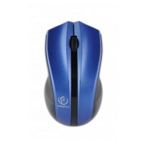 Mysz bezprzewodowa Rebeltec optyczna 1000DPI 3 przyciski czarno-niebieska