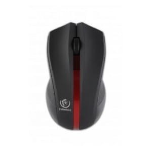 Mysz bezprzewodowa Rebeltec GALAXY optyczna 1000DPI 3 przyciski czarni-czerwona