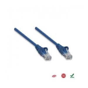 PatchCord 100% miedź Intellinet Cat.5e UTP, 2m, niebieski