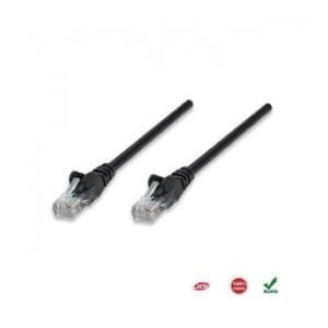 PatchCord 100% miedź Intellinet Cat.5e UTP, 0,5m, czarny