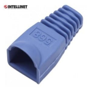 Osłonka Intellinet na RJ45, 10szt., niebieska