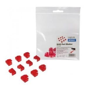 Blokada portu RJ45 LogiLink MP0043 10 blokad