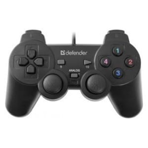 Gamepad przewodowy Defender OMEGA, efekt wibracji, USB