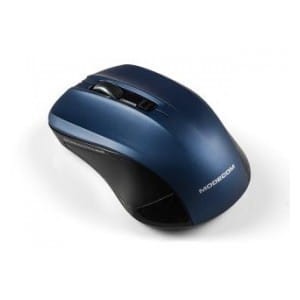 Mysz bezprzewodowa Modecom WM9.1 optyczna czarno-niebieska