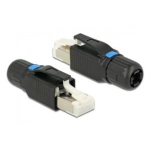 Wtyk sieciowy Delock RJ-45 kat. 6A ekranowany (1 sztuka)