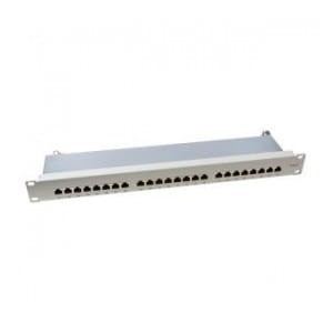 Patch panel LogiLink NP0040A 19" 24x RJ45 kat.6 ekranowany