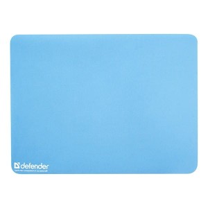 Podkładka pod mysz, Mikrofibra + SBR (kauczuk styrenowo-butadienowy), niebieska, 1.2mm, Defender