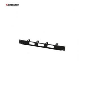Organizer Kabli Intellient Rack 19" 1U 4x48mm, czarny