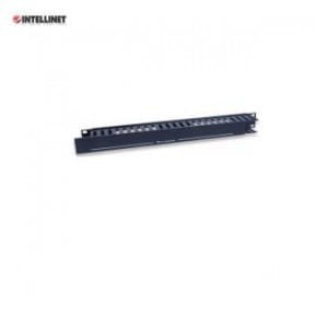 Organizer Kabli Intellient Rack 19" 1U z pokrywą, czarny