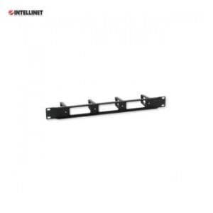 Organizer Kabli Intellient Rack 19" 1U 4x67mm, czarny
