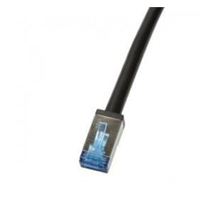 Patchcord LogiLink CQ7093S Cat.6A S/FTP PVC+PE 10m czarny