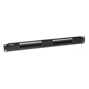 Patch panel Intellinet 1U Rack 19" UTP Cat5e 16-portowy