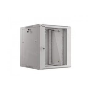 Szafa instalacyjna wisząca 19" 12U 570x600 szybki montaż szara Lanberg (flat pack)
