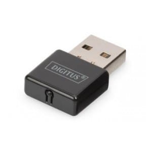 Karta sieciowa mini DIGITUS bezprzewodowa USB 2.0 WiFi 300N 300Mbps