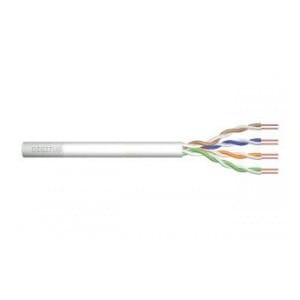 Kabel teleinformatyczny instalacyjny DIGITUS kat.5e, U/UTP, Eca, drut, AWG 24/1, PVC, 305m, szary, karton