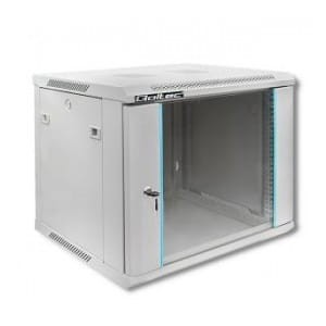 Szafa RACK Qoltec 19" | 9U | 600x450x500 | Szara | Wisząca