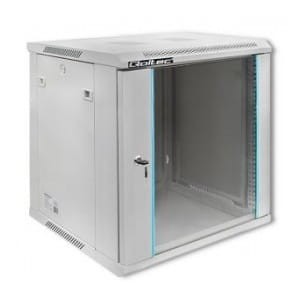 Szafa RACK Qoltec 19" | 12U | 600x635z450 | Szara | Wisząca