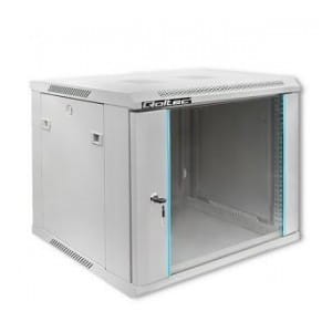 Szafa RACK Qoltec 19" | 9U | 600x500x600 | Szara | Wisząca