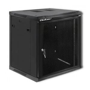 Szafa RACK Qoltec 19" | 12U | 600 x 600 x 635 | Perforowane drzwi