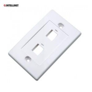 Panel 2-portowy Intellinet na moduły Keystone