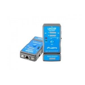 Tester kabli Lanberg NT-0403 RJ45, RJ11, USB