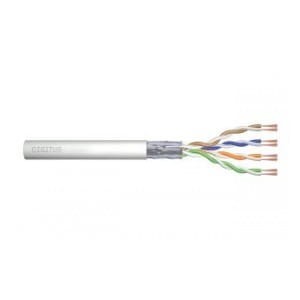 Kabel teleinformatyczny instalacyjny DIGITUS kat.5e, F/UTP, Eca, AWG 24/1, PVC, 100m, szary, karton