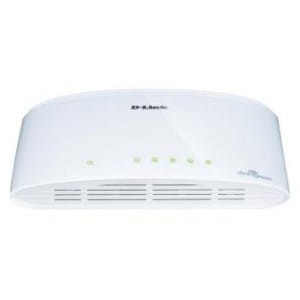 Switch niezarządzalny D-Link DGS-1005D L2 5x1000Mbit (RJ45) Desktop/Wall NO FAN