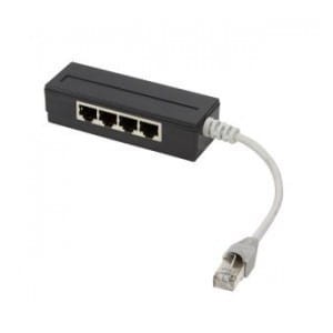 Splitter RJ45 4-portowy Logilink MP0032 ekranowany, 15cm
