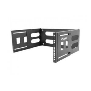 Uchwyt ścienny rack Lanberg 19" 4U 497x400/240 czarna