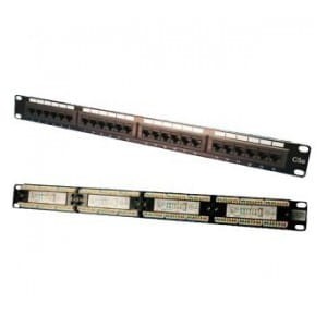 Patch panel LogiLink NP0027 19" 24x RJ45 kat.5e UTP